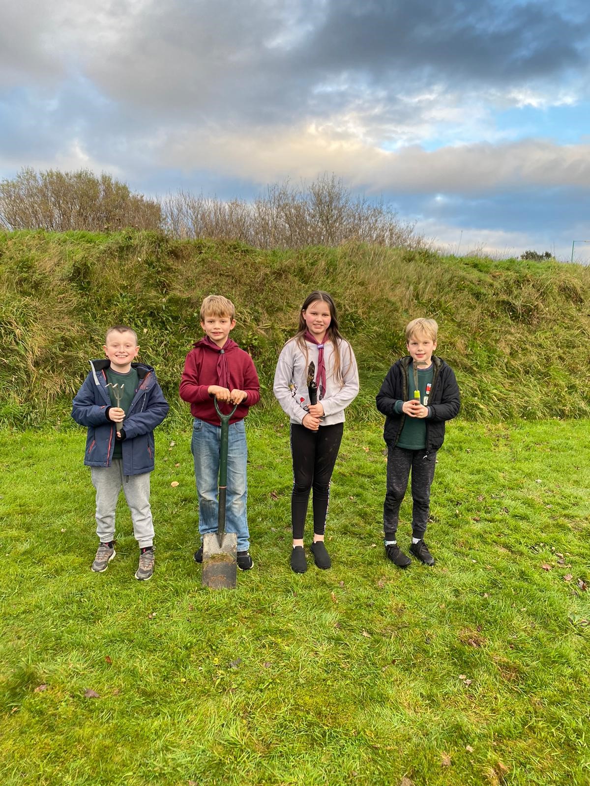 Daffodil Planting at Nobles Hospital