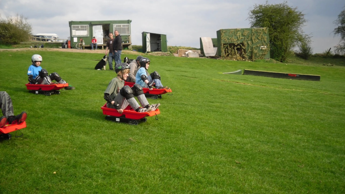 Grass Sledging